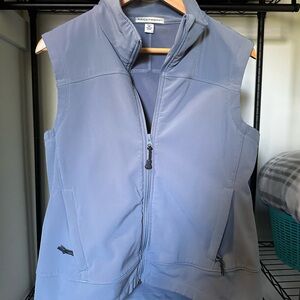 Port Authority Blue Zip-Up Vest